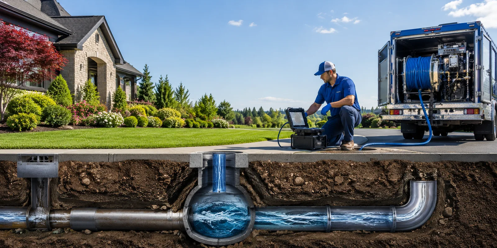 Drainage restoration information for Bleiblerville, TX